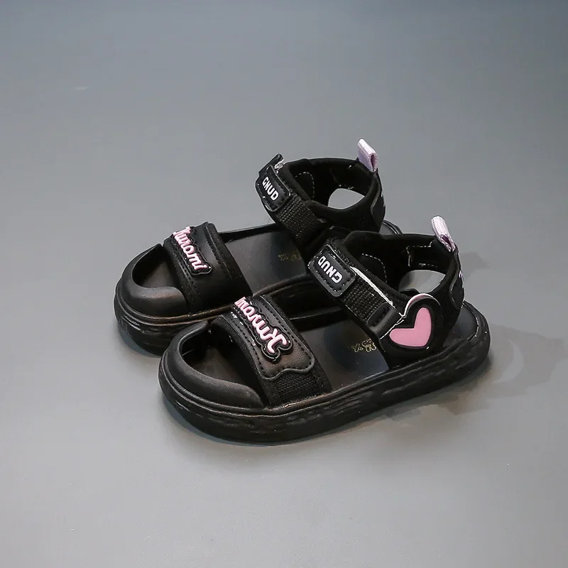 Fashion Heart Children's Beach Shoes Summer PU Hook Loop Sport Toddler Girls Sandals Non Slip Closed Toe Kids Sport Sandals
Fashion Heart Children's Beach Shoes Summer PU Hook Loop Sport Toddler Girls Sandals Non Slip Closed Toe Kids Sport Sandals