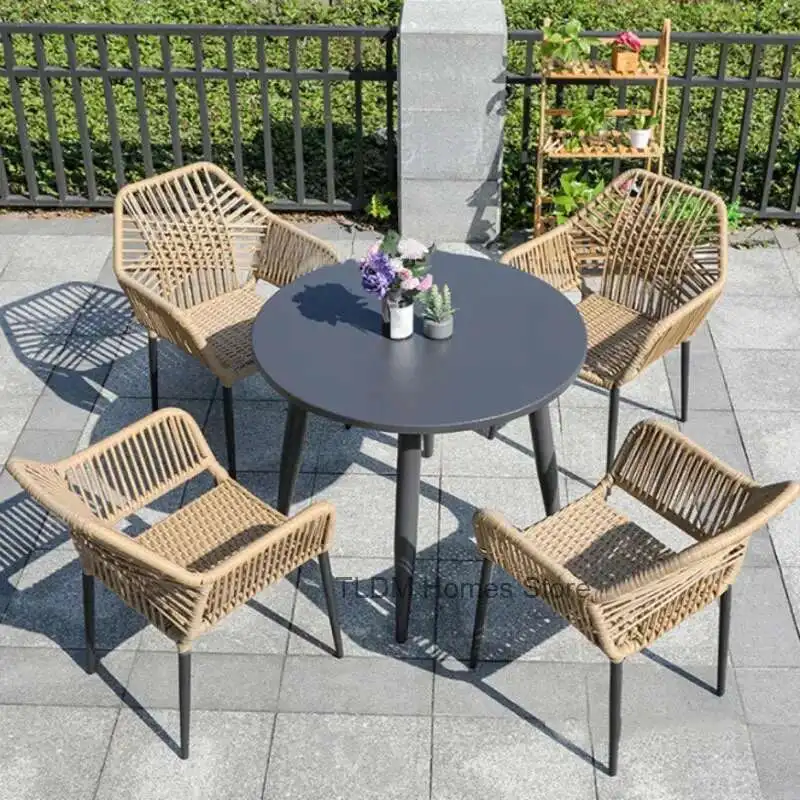 Modern Rattan Outdoor Furniture Table And Chair Three-piece Suit Combination Villa Courtyard Balcony Garden Terrace Rattan Chair
Modern Rattan Outdoor Furniture Table And Chair Three-piece Suit Combination Villa Courtyard Balcony Garden Terrace Rattan Chair