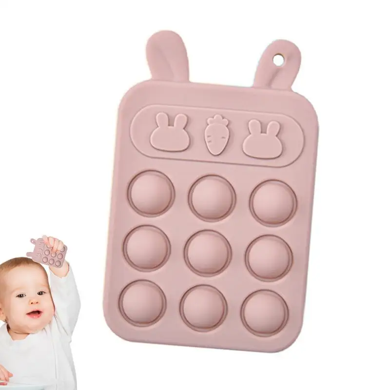Baby Teething Toy Soft Silicone Chewing Toy With Pop Fridge Easter Basket Stuffer Sensory Exploration For Boys And Girls
Baby Teething Toy Soft Silicone Chewing Toy With Pop Fridge Easter Basket Stuffer Sensory Exploration For Boys And Girls