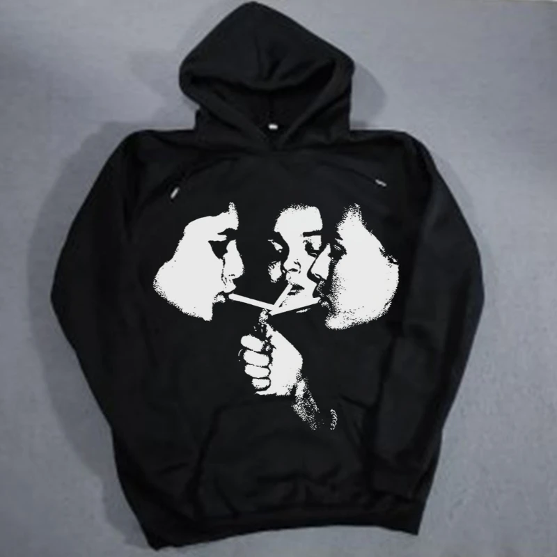 Y2k Jacket Women's Hoodies Hoodie With Print Graphics Goth Sweatshirt Sport Coat Pullover Gothic Long Sleeve Hoodie
Y2k Jacket Women's Hoodies Hoodie With Print Graphics Goth Sweatshirt Sport Coat Pullover Gothic Long Sleeve Hoodie