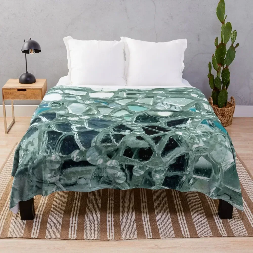 Icy Blue Mirror and Glass Mosaic Throw Blanket Thermals For Travel Quilt Blankets
Icy Blue Mirror and Glass Mosaic Throw Blanket Thermals For Travel Quilt Blankets
