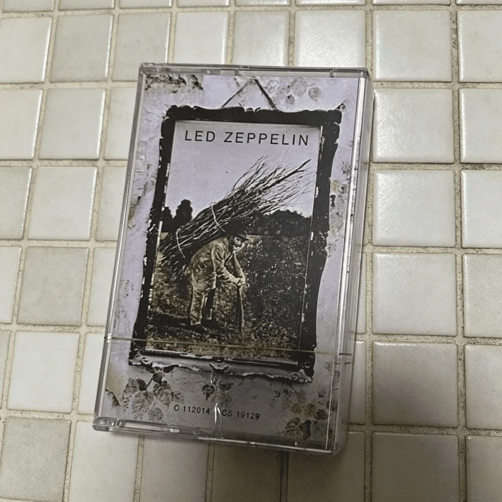 Vintage Cassette Tape, Brand New Sealed Led Zeppelin Album with Lyric Book Included Free Shipping
Vintage Cassette Tape, Brand New Sealed Led Zeppelin Album with Lyric Book Included Free Shipping