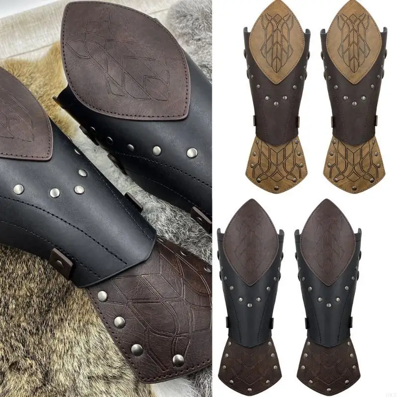 Medieval Arm Bracers Adjust Arm Guards Roleplaying Costume Halloween Armband
Medieval Arm Bracers Adjust Arm Guards Roleplaying Costume Halloween Armband