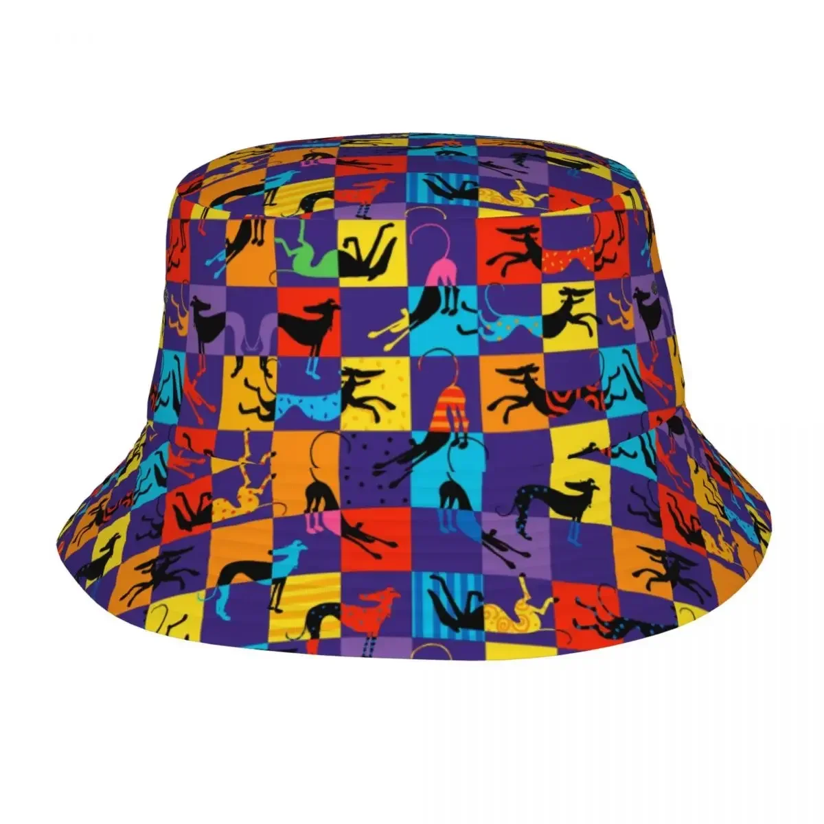 Pop Art Hounds Lurcher Unisex Bucket Hat Customize Summer Travel Beach Greyhound Whippet Sighthound Dog Hats
Pop Art Hounds Lurcher Unisex Bucket Hat Customize Summer Travel Beach Greyhound Whippet Sighthound Dog Hats