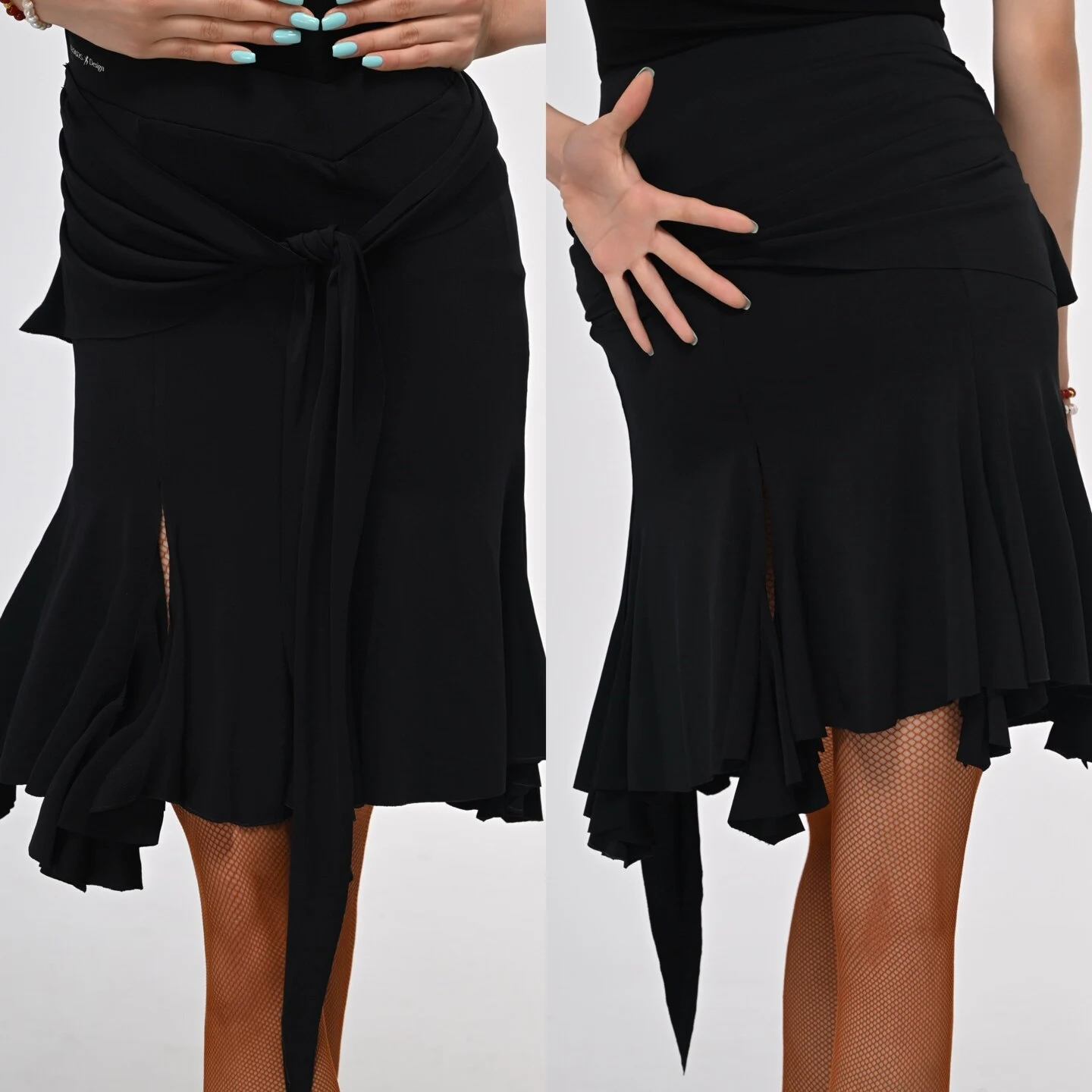 Irregular Latin Dance Skirt Black Slit Sexy Rumba Cha Cha Dance Clothing Women Lain Dance Practice Wear Adult Salsa Dance Skirt
Irregular Latin Dance Skirt Black Slit Sexy Rumba Cha Cha Dance Clothing Women Lain Dance Practice Wear Adult Salsa Dance Skirt