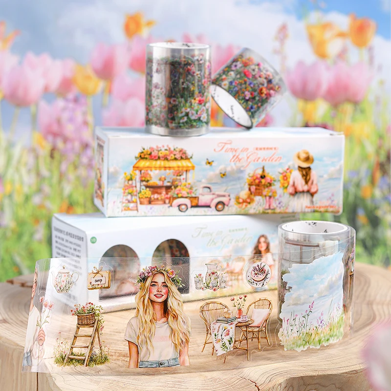 Journal GO 3rolls Aesthetic PET Tape Stickers Garden Landscaping Scrapbooking Journal Die-cutting Photo Frame Masking Tape
Journal GO 3rolls Aesthetic PET Tape Stickers Garden Landscaping Scrapbooking Journal Die-cutting Photo Frame Masking Tape
