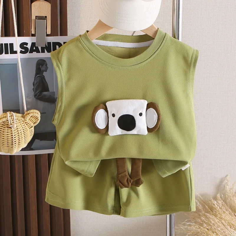 New Summer Baby Clothes Suit Children Boys Vest Shorts 2Pcs/Set Infant Girls Clothing Set Toddler Casual Costume Kids Tracksuits
New Summer Baby Clothes Suit Children Boys Vest Shorts 2Pcs/Set Infant Girls Clothing Set Toddler Casual Costume Kids Tracksuits