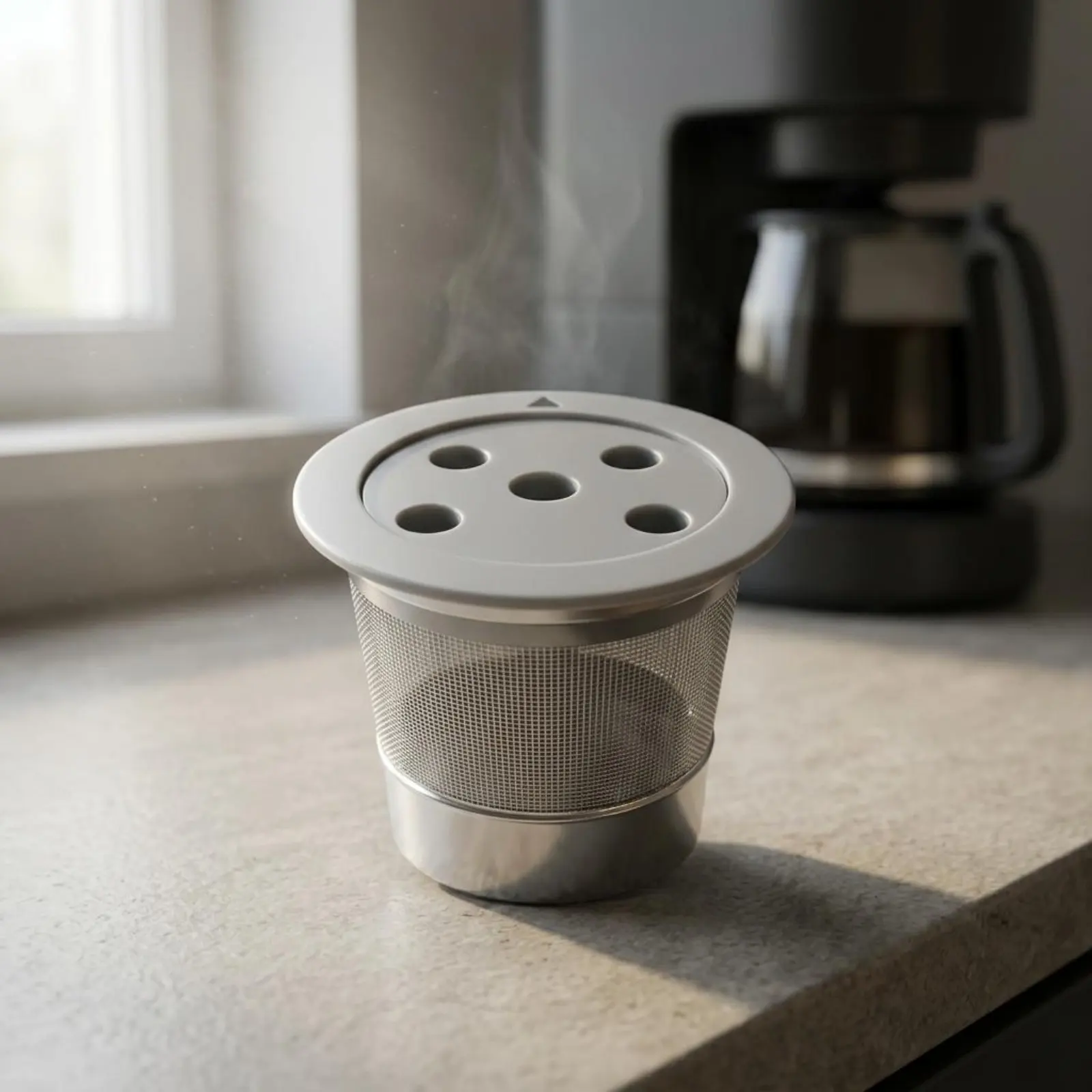 Reusable Coffee Pod Dishwasher Safe Reusable Metal Coffee Pod Stainless Steel Coffee Capsule Eco-Friendly Double Mesh Coffee Pod
Reusable Coffee Pod Dishwasher Safe Reusable Metal Coffee Pod Stainless Steel Coffee Capsule Eco-Friendly Double Mesh Coffee Pod