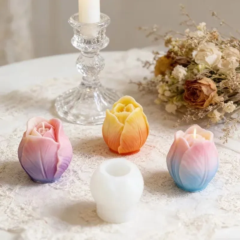 Latests Models DIY Flowers Tulip Silicone Mold Handmade Scented Candle Plaster Resin Molds Homemade Cookies Chocolate Candy
Latests Models DIY Flowers Tulip Silicone Mold Handmade Scented Candle Plaster Resin Molds Homemade Cookies Chocolate Candy