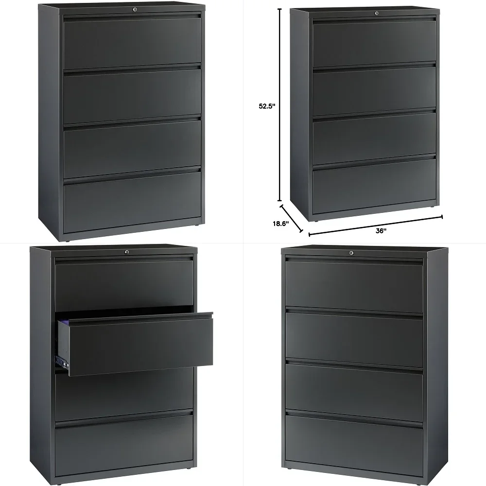 512PP 510 Series 29 by 25Inch 2Drawer FullSuspension Letter File, Black
512PP 510 Series 29 by 25Inch 2Drawer FullSuspension Letter File, Black