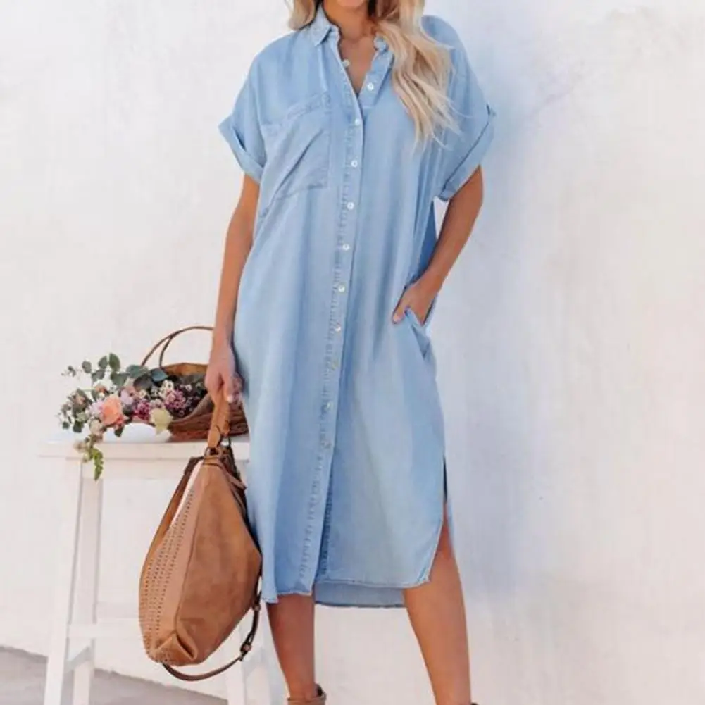 sexy v neck short sleeve dress office lady spring summer fashion elegant solid Denim skirt dresses for women 2023 female
sexy v neck short sleeve dress office lady spring summer fashion elegant solid Denim skirt dresses for women 2023 female