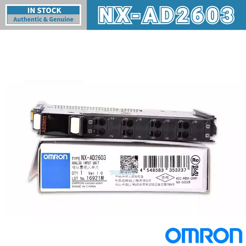 Новый подлинный оригинальный аналоговый блок ввода-вывода серии OMRON NX NX-AD3603 -AD3604 AD3608 4603 3203 4203 AD4208 AD4204 AD4203 NX-AD4608
Новый подлинный оригинальный аналоговый блок ввода-вывода серии OMRON NX NX-AD3603 -AD3604 AD3608 4603 3203 4203 AD4208 AD4204 AD4203 NX-AD4608