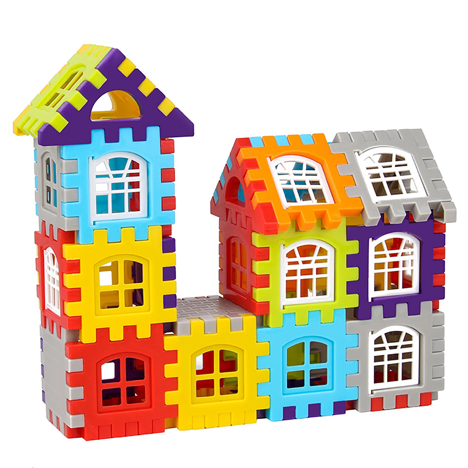 New DIY house building block toys, children's puzzle toys for building houses, enriching parent-child interaction skills
New DIY house building block toys, children's puzzle toys for building houses, enriching parent-child interaction skills