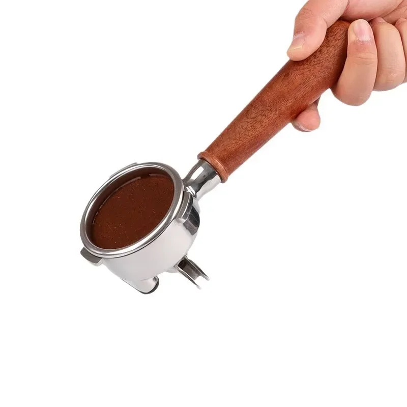 YUNYI Customized Coffee machine handle Solid wood handle stainless steel Coffee handle with bottom
YUNYI Customized Coffee machine handle Solid wood handle stainless steel Coffee handle with bottom