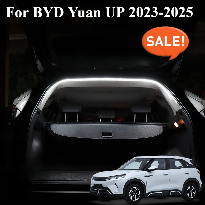 Для BYD Yuan UP 2025 2024 2023, задний багажник автомобиля, осветляющая светодиодная лента, водонепроницаемые гибкие аксессуары
Для BYD Yuan UP 2025 2024 2023, задний багажник автомобиля, осветляющая светодиодная лента, водонепроницаемые гибкие аксессуары