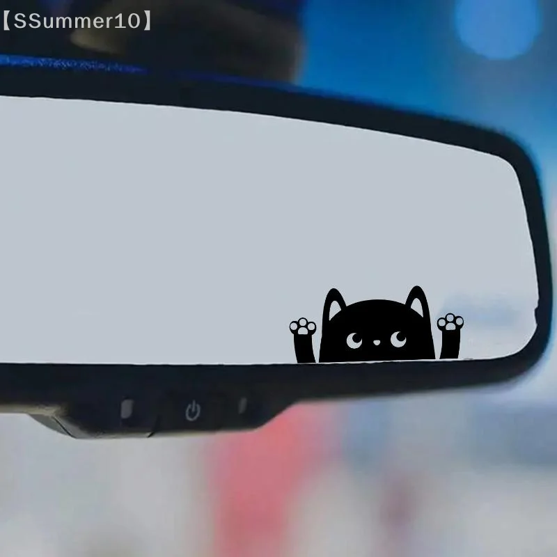 【SSummer10】Cartoon Cat Waterproof Car Sticker - Rearview Mirror Window Decoration Durable Vinyl Decal for Motorcycle【SS】
【SSummer10】Cartoon Cat Waterproof Car Sticker - Rearview Mirror Window Decoration Durable Vinyl Decal for Motorcycle【SS】