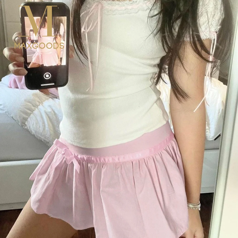 Cute High Waist Women's Skirts Ruffled with Shorts Mini Skirts Casual Y2k Pink Short Skirts Summer Wear
Cute High Waist Women's Skirts Ruffled with Shorts Mini Skirts Casual Y2k Pink Short Skirts Summer Wear