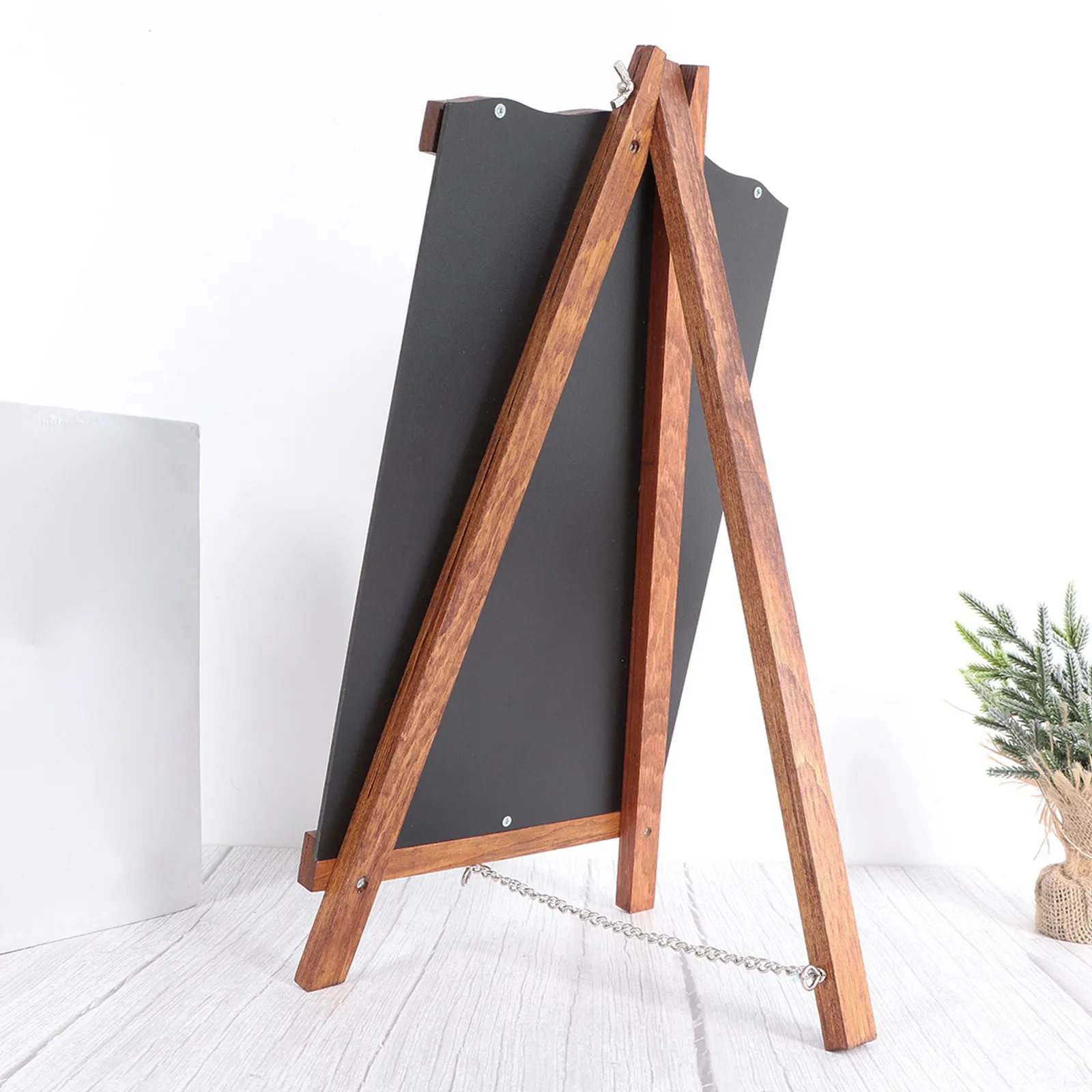Wooden Mini Chalkboard Standing Desktop Message Board Erasable Reusable Blackboard for Wedding Place Cards Party Favors
Wooden Mini Chalkboard Standing Desktop Message Board Erasable Reusable Blackboard for Wedding Place Cards Party Favors