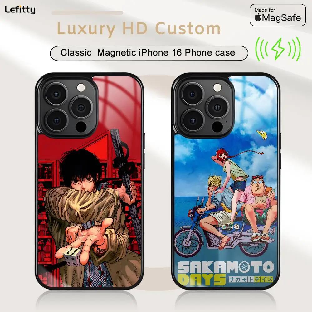 Anime S-Sakamoto days Phone Case For iPhone 16 15 14 13 12 11 Pro Max Plus Mini Magnetic Magsafe Wireless Charging Cover
Anime S-Sakamoto days Phone Case For iPhone 16 15 14 13 12 11 Pro Max Plus Mini Magnetic Magsafe Wireless Charging Cover