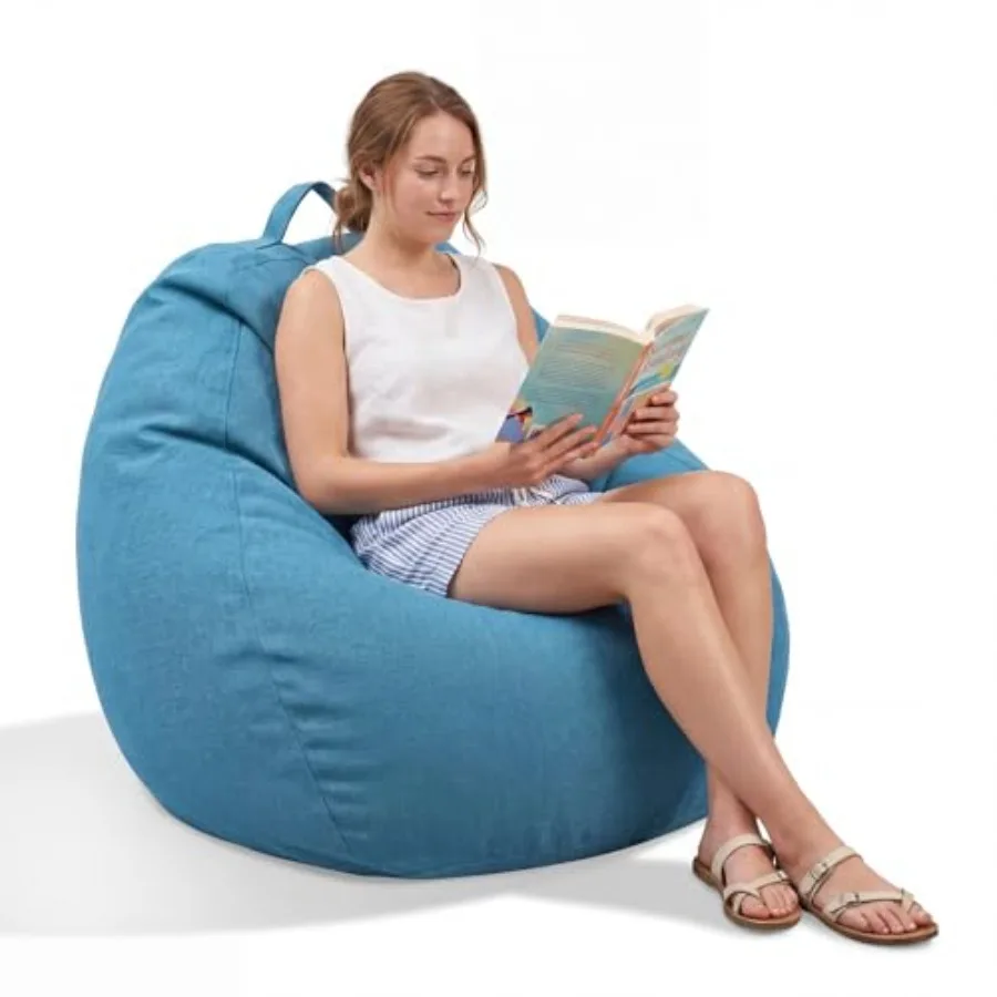 Outdoor Bean Bag Chair, Pear Shaped Outdoor Beanbag Sofa Waterproof Sunproof Breathable Fabric Patio Chair for Home Patio Pools
Outdoor Bean Bag Chair, Pear Shaped Outdoor Beanbag Sofa Waterproof Sunproof Breathable Fabric Patio Chair for Home Patio Pools