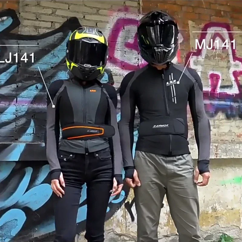 LS2 Motorcycle Soft Armor Moto Jacket Men Women Motocross Body Armor Summer Breathable Riding Protective Racing Jacket Clothing
LS2 Motorcycle Soft Armor Moto Jacket Men Women Motocross Body Armor Summer Breathable Riding Protective Racing Jacket Clothing