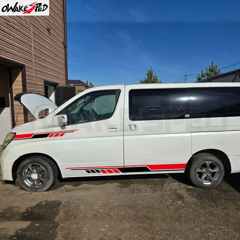 Car Door Side Stickers Parts Camper Van Graphics For Nissan Elgrand E50 E51 E52 2.5 3.5 Auto Tuning Accessories Vinyl Decals
Car Door Side Stickers Parts Camper Van Graphics For Nissan Elgrand E50 E51 E52 2.5 3.5 Auto Tuning Accessories Vinyl Decals