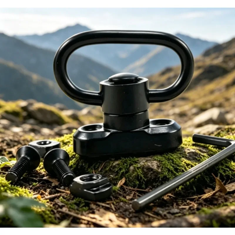 Floating Cup Metal QD Swivel Loop MLOK Sling Mount Universal Bracket Outdoor Single Double Point Sling Supplies
Floating Cup Metal QD Swivel Loop MLOK Sling Mount Universal Bracket Outdoor Single Double Point Sling Supplies