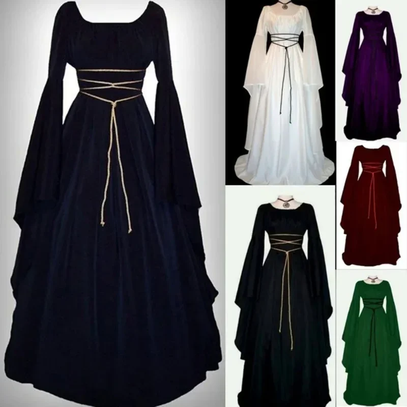 Cosxie High Quality 2019 ashion Vintage Style Medieval Gothic Floor Length Women Cosplay Retro Long Gown Dress
Cosxie High Quality 2019 ashion Vintage Style Medieval Gothic Floor Length Women Cosplay Retro Long Gown Dress
