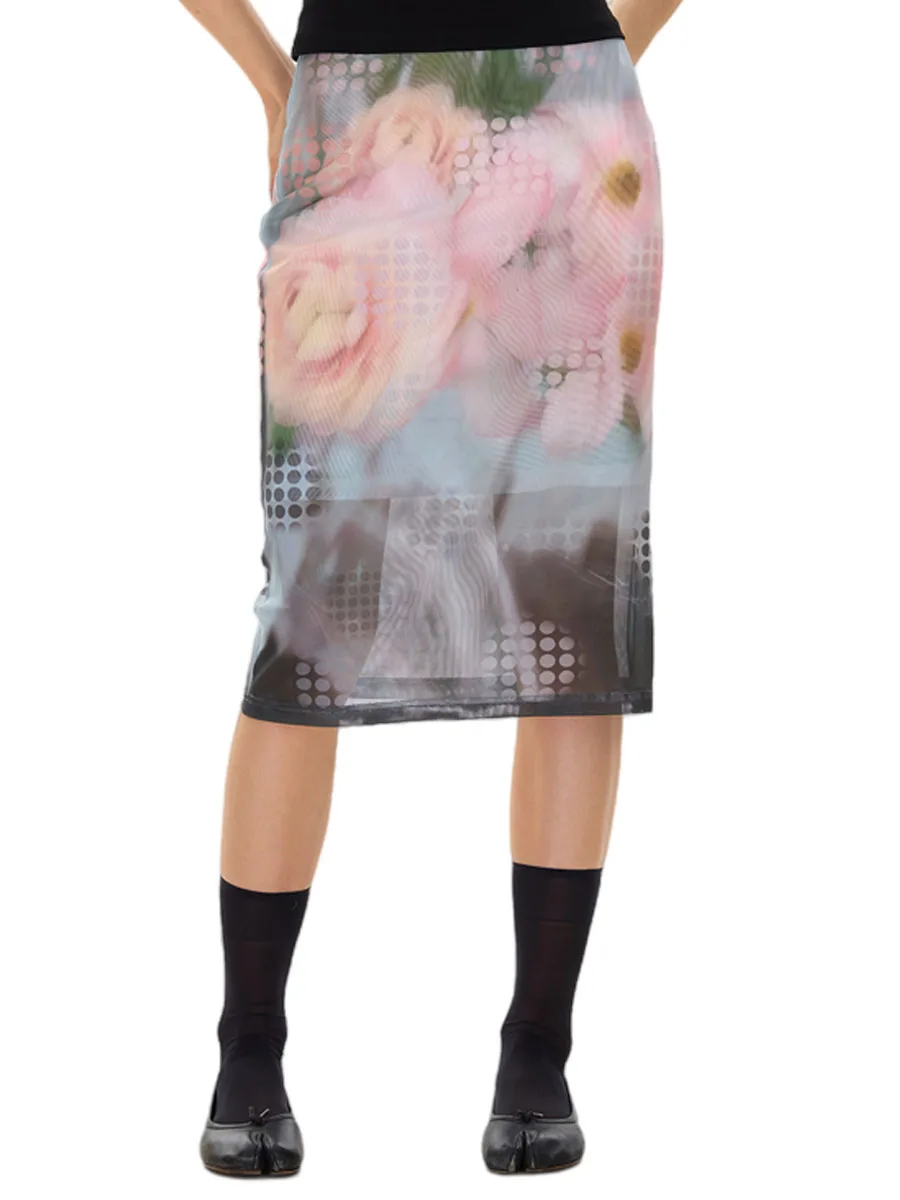 EatPerhaps Floral Print Elastic Net Straight Cut Skirt Women's Micro A-Line Spring Summer Wrap around Skirt Thin
EatPerhaps Floral Print Elastic Net Straight Cut Skirt Women's Micro A-Line Spring Summer Wrap around Skirt Thin