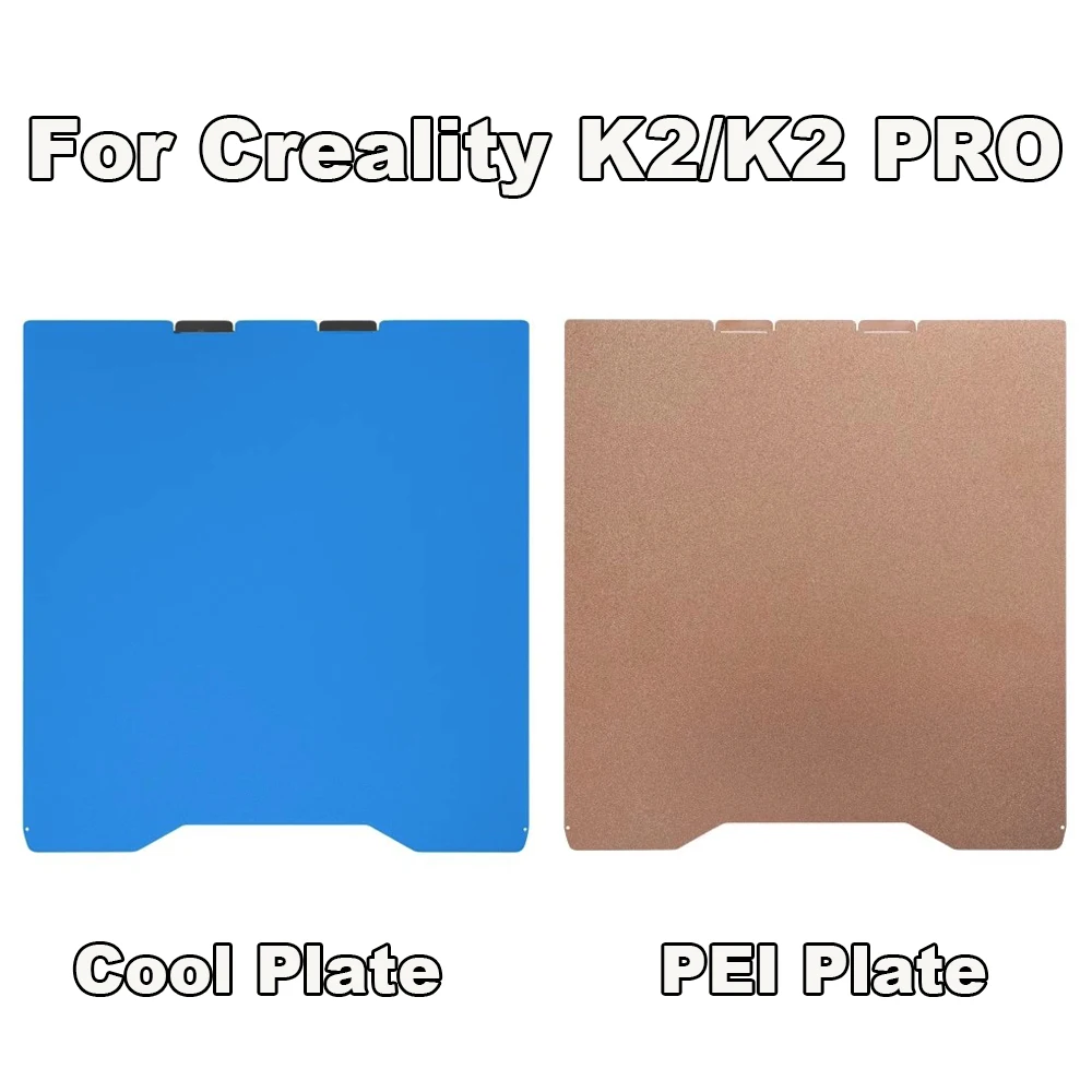 Double Side Spring Steel Sheet Cool Plate For Creality K2 K2 Pro 3D Printer Hotbed PEI Build Plate For K2 Pro Heatbed Cool Plate
Double Side Spring Steel Sheet Cool Plate For Creality K2 K2 Pro 3D Printer Hotbed PEI Build Plate For K2 Pro Heatbed Cool Plate