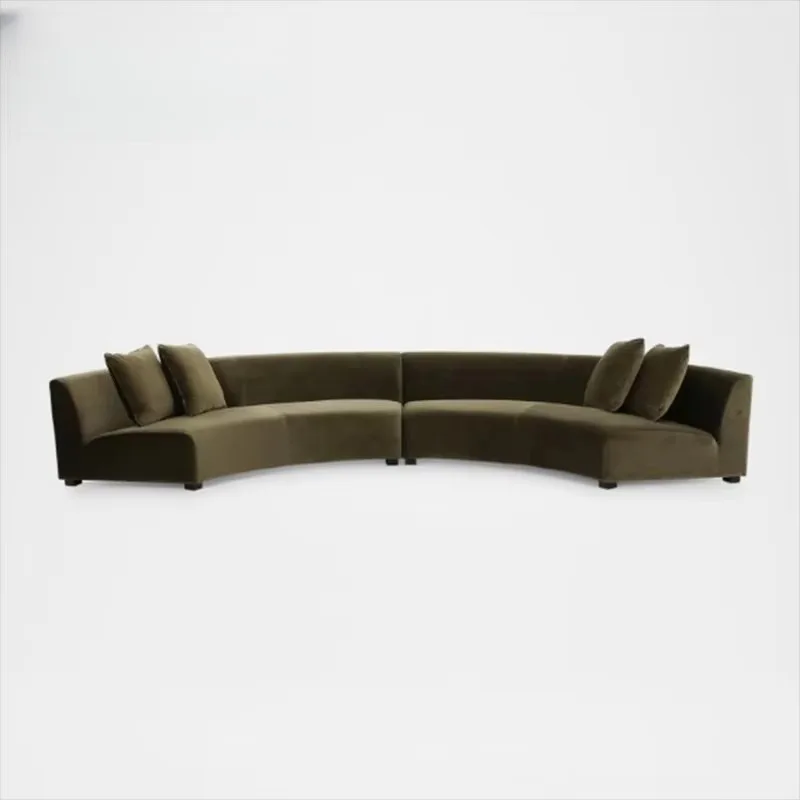 Modern style modular rectangular combination sofa with sponge filler, solid wood legs, suitable for living room and apartment
Modern style modular rectangular combination sofa with sponge filler, solid wood legs, suitable for living room and apartment