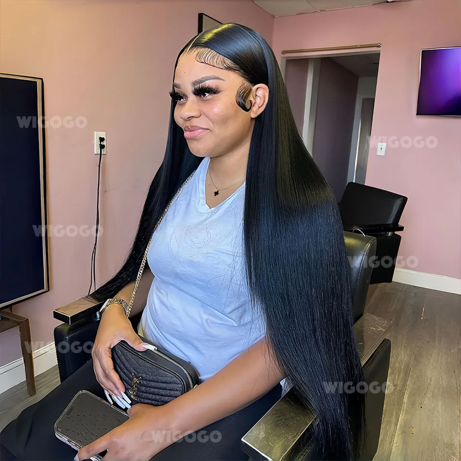 30 40 Inch 13X6 Straight Human Hair Wigs Glueless 13X4 Hd Lace Frontal Wig Ready To Wear Brazilian 4X4 5X5 Closure Wig For Women
30 40 Inch 13X6 Straight Human Hair Wigs Glueless 13X4 Hd Lace Frontal Wig Ready To Wear Brazilian 4X4 5X5 Closure Wig For Women