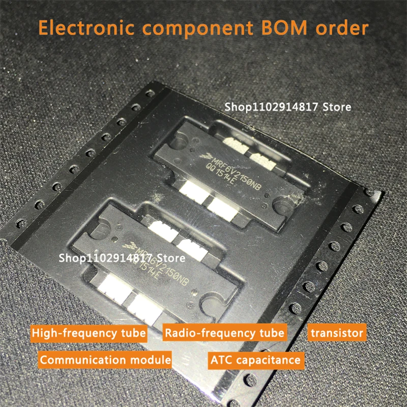 MRF6V2150NB 1 шт./ATC конденсатор высокочастотная трубка RF трубка Комуникационный модуль Микроволновая трубка Электронные компоненты
MRF6V2150NB 1 шт./ATC конденсатор высокочастотная трубка RF трубка Комуникационный модуль Микроволновая трубка Электронные компоненты