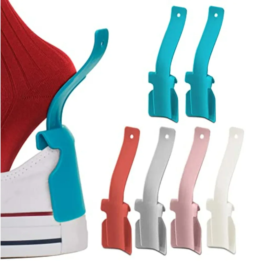 NONSTOP 6 Pcs Lazy Shoe Helper Portable Sock Slider - Short Handled Shoe Horn - Shoe Lifting Helper Easy on Easy Off, Plastic S
NONSTOP 6 Pcs Lazy Shoe Helper Portable Sock Slider - Short Handled Shoe Horn - Shoe Lifting Helper Easy on Easy Off, Plastic S