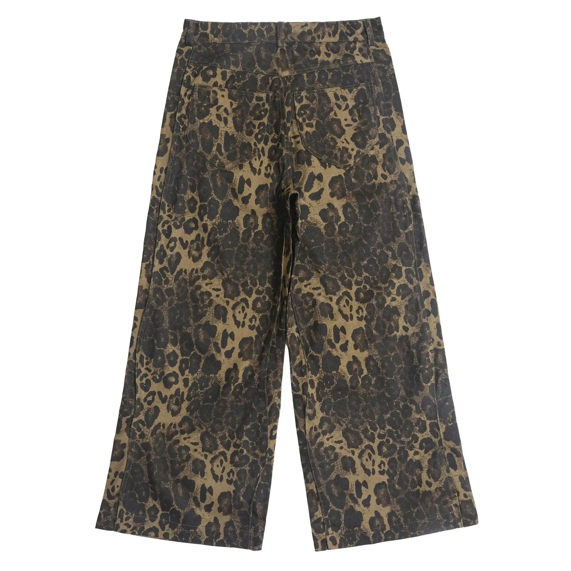 New American retro style casual pants wilderness street leopard print loose wide leg versatile workwear trousers trendy for men
New American retro style casual pants wilderness street leopard print loose wide leg versatile workwear trousers trendy for men