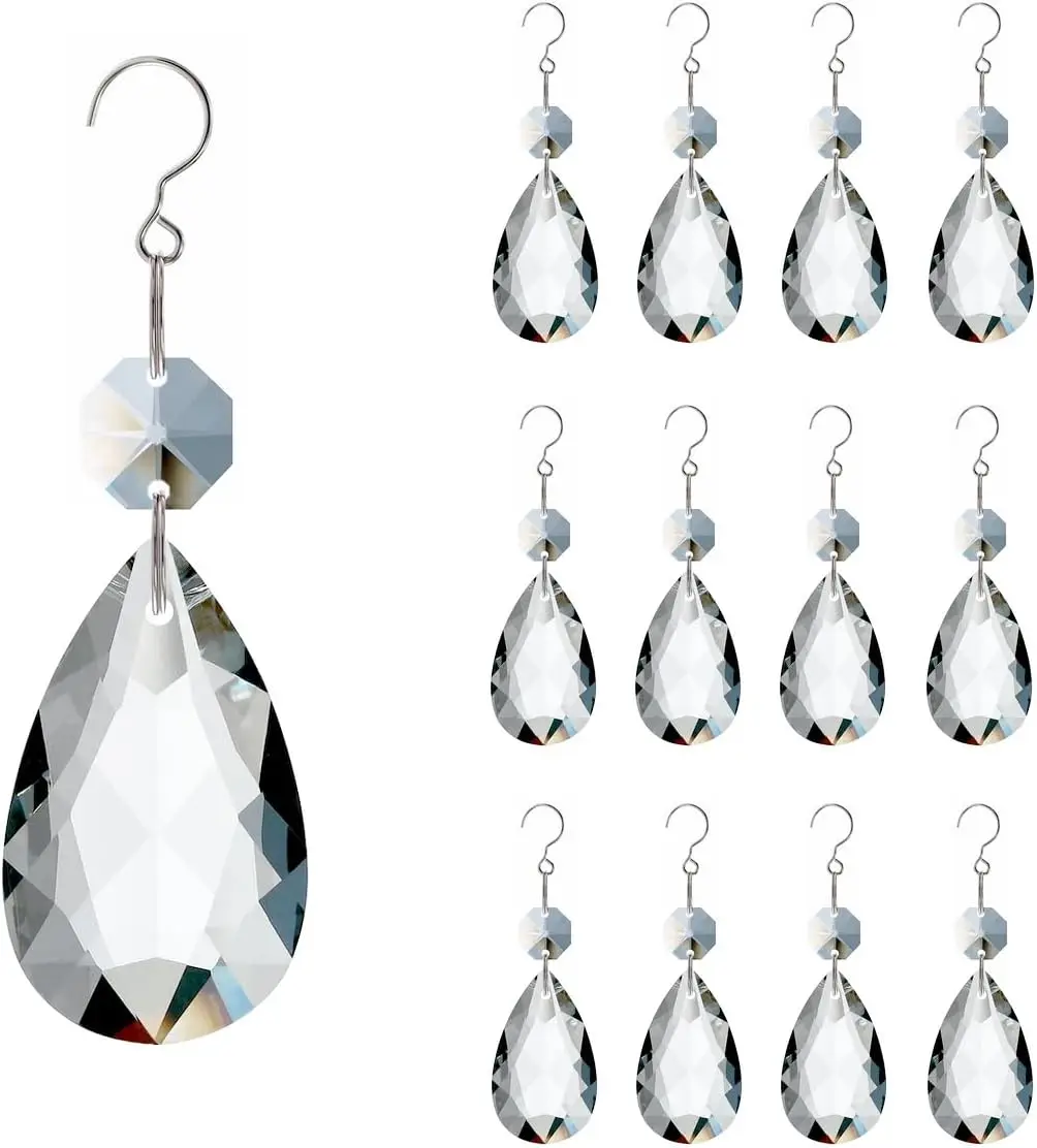 10pc Crystal Suncatchers Hanging Crystals Chandelier Prisms for Windows Rainbow Maker Home Decoration
10pc Crystal Suncatchers Hanging Crystals Chandelier Prisms for Windows Rainbow Maker Home Decoration