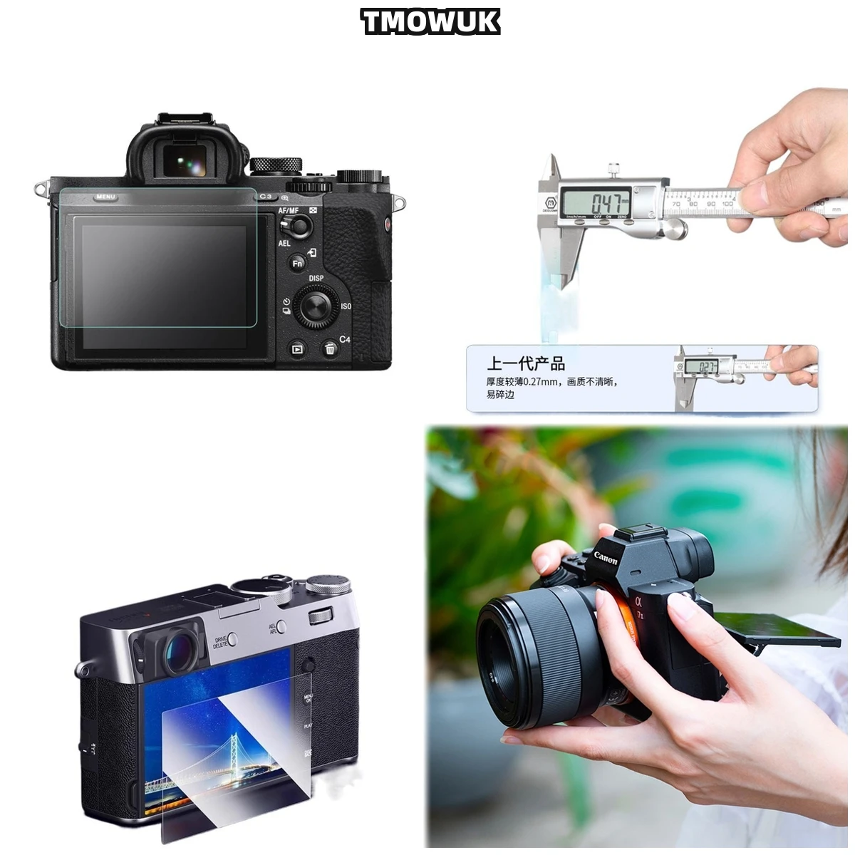 For Fujifilm X70 XT-3, 9H Glass Film, Superior Clarity, Dust Proof, Effortless Application.
For Fujifilm X70 XT-3, 9H Glass Film, Superior Clarity, Dust Proof, Effortless Application.