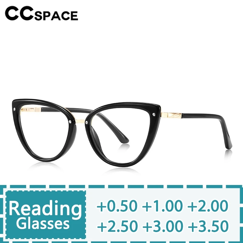 TR90 Cat Eye Reading Glasses Comfortable Spring Hinge Rivet Optical Presbyopic Eyeglasses Diopter +50+100+150+200+300+350 300898
TR90 Cat Eye Reading Glasses Comfortable Spring Hinge Rivet Optical Presbyopic Eyeglasses Diopter +50+100+150+200+300+350 300898