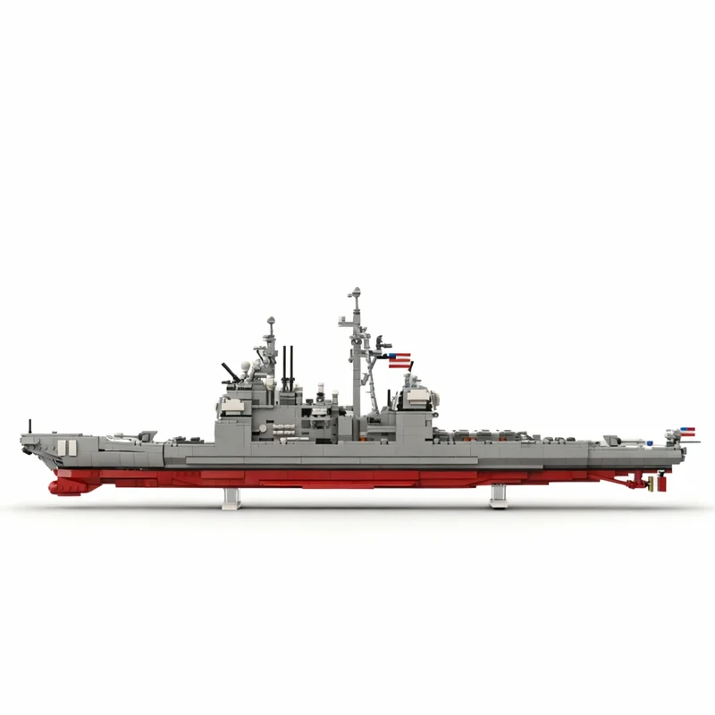1750pcs MOC Ticonderoga CG 72 USS Vella Gulf Creator Model Building Blocks Construction Toy Christmas Gifts DIY Creative Idea
1750pcs MOC Ticonderoga CG 72 USS Vella Gulf Creator Model Building Blocks Construction Toy Christmas Gifts DIY Creative Idea