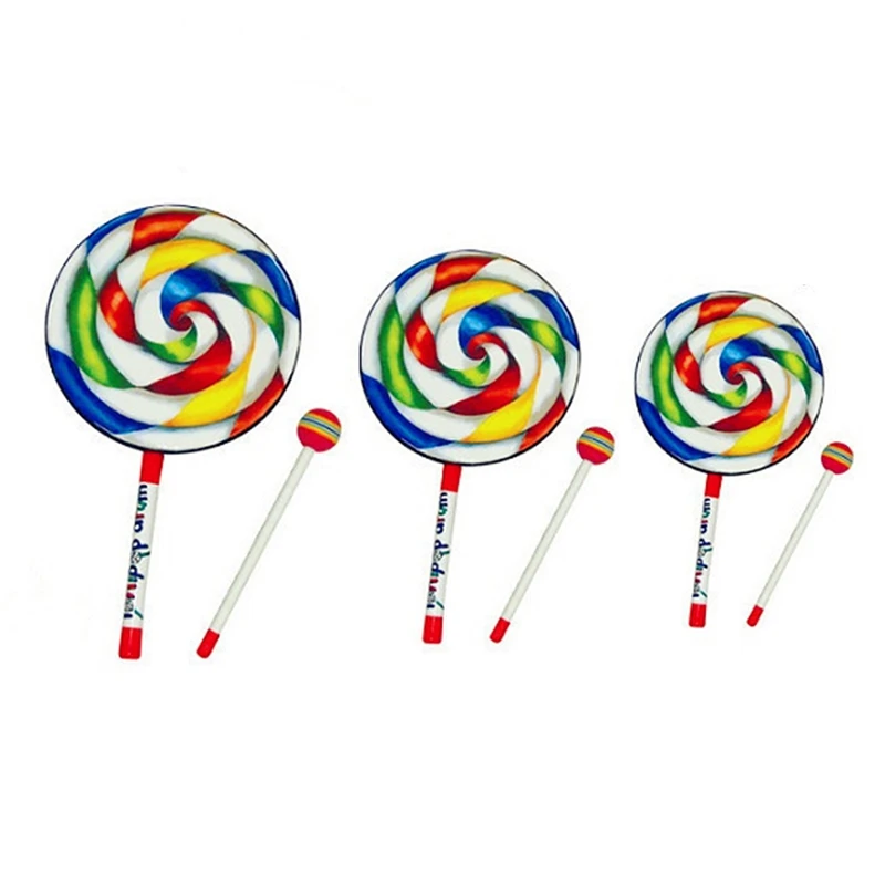 Orff инструменты Lollipop ручной барабан 6/8/10 дюйма три размера Танец Реквизит перкуссионные инструменты ручной барабан обучающие игрушки
Orff инструменты Lollipop ручной барабан 6/8/10 дюйма три размера Танец Реквизит перкуссионные инструменты ручной барабан обучающие игрушки