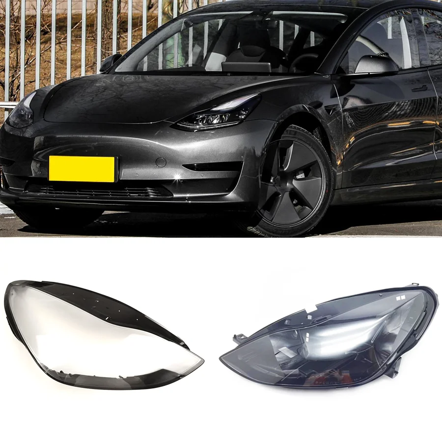 Wooeight 1Pc Front Headlight Cover Glass Headlamp Transparent Lampshade Lamp Shell Lens For Tesla Model 3 2019-2022
Wooeight 1Pc Front Headlight Cover Glass Headlamp Transparent Lampshade Lamp Shell Lens For Tesla Model 3 2019-2022
