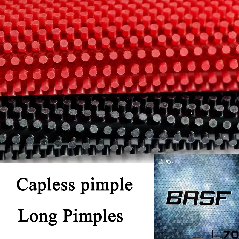BASF L70 Capless Pimple Table Tennis Rubber OX Long Pimples Soft | Durable Ping Pong Rubber for Sinking Weird & Anti-Arc
BASF L70 Capless Pimple Table Tennis Rubber OX Long Pimples Soft | Durable Ping Pong Rubber for Sinking Weird & Anti-Arc