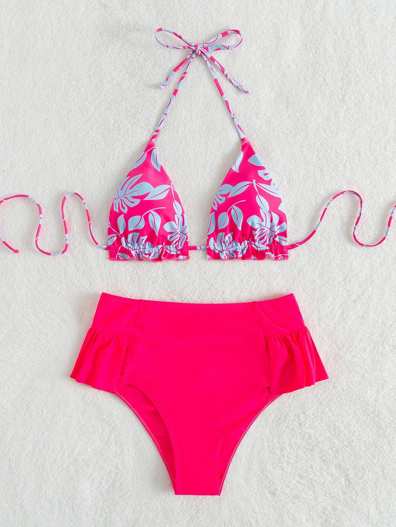 Summer surf fashion beach vacation skinny solid color bikini swimsuit women's bright color
Summer surf fashion beach vacation skinny solid color bikini swimsuit women's bright color