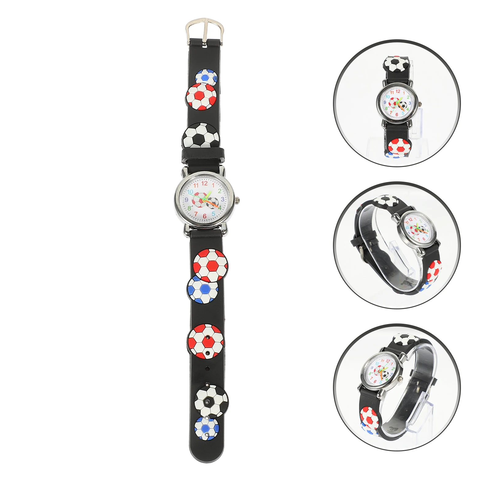 Durable Kids Soccer Ball Watch Cartoon Sports Wrist Watch For Boys Girls Long Lasting Cool Design Children Gift Accessory
Durable Kids Soccer Ball Watch Cartoon Sports Wrist Watch For Boys Girls Long Lasting Cool Design Children Gift Accessory