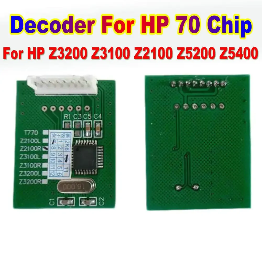 HP70 Decoder Chip Kit For Printer Z5200 Decoder Board Chip Decode Tool For HP Z2100 Z3200 Z3100 Z5400 IC Decoding Board Part
HP70 Decoder Chip Kit For Printer Z5200 Decoder Board Chip Decode Tool For HP Z2100 Z3200 Z3100 Z5400 IC Decoding Board Part
