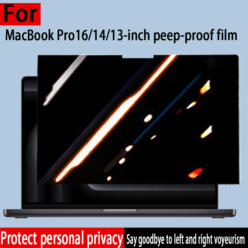 Защитная пленка для экрана ноутбука MacBook Pro 16/14/13 M4/M3/M2, конфиденциальная пленка A3401/A3185, защита от подглядывания для A3186/A3403/A2918
Защитная пленка для экрана ноутбука MacBook Pro 16/14/13 M4/M3/M2, конфиденциальная пленка A3401/A3185, защита от подглядывания для A3186/A3403/A2918