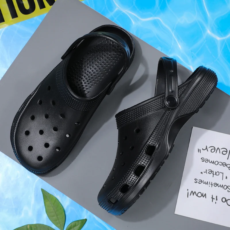 Men Big Size Soft Cushion Clogs Breathable Lightweight Comfortable Walking Summer Beach Sandals
Men Big Size Soft Cushion Clogs Breathable Lightweight Comfortable Walking Summer Beach Sandals