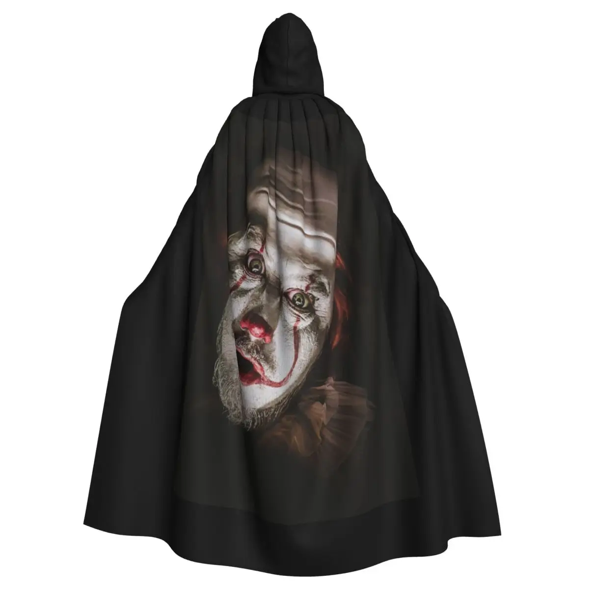 Creepy Clown Face Cloak for Halloween and Horror Cosplay Unisex Adult Cloak with Hood Long Witch Costume Cosplay
Creepy Clown Face Cloak for Halloween and Horror Cosplay Unisex Adult Cloak with Hood Long Witch Costume Cosplay