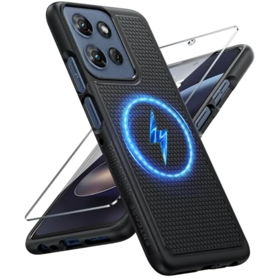 Moto G 2026/2025 Pone Case: Moto G Play 2026 Case wit Screen Protec, 14FT Military e Drop Protection Sockproof Non- Dual Layer
Moto G 2026/2025 Pone Case: Moto G Play 2026 Case wit Screen Protec, 14FT Military e Drop Protection Sockproof Non- Dual Layer