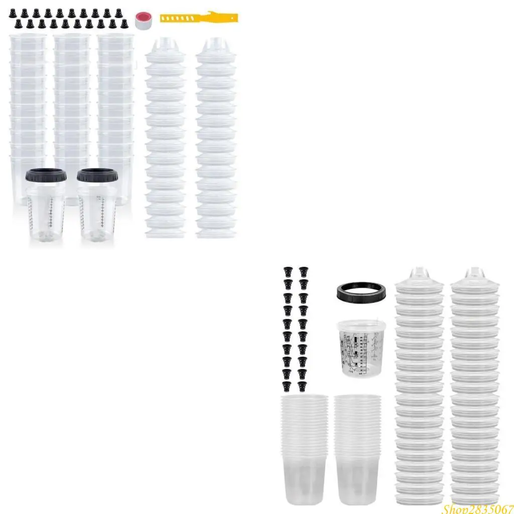 Paint Preparation Disposable Cups Replaceable Can Paint Sprayer Mixing Cup for Automotive Car Painting 831F
Paint Preparation Disposable Cups Replaceable Can Paint Sprayer Mixing Cup for Automotive Car Painting 831F